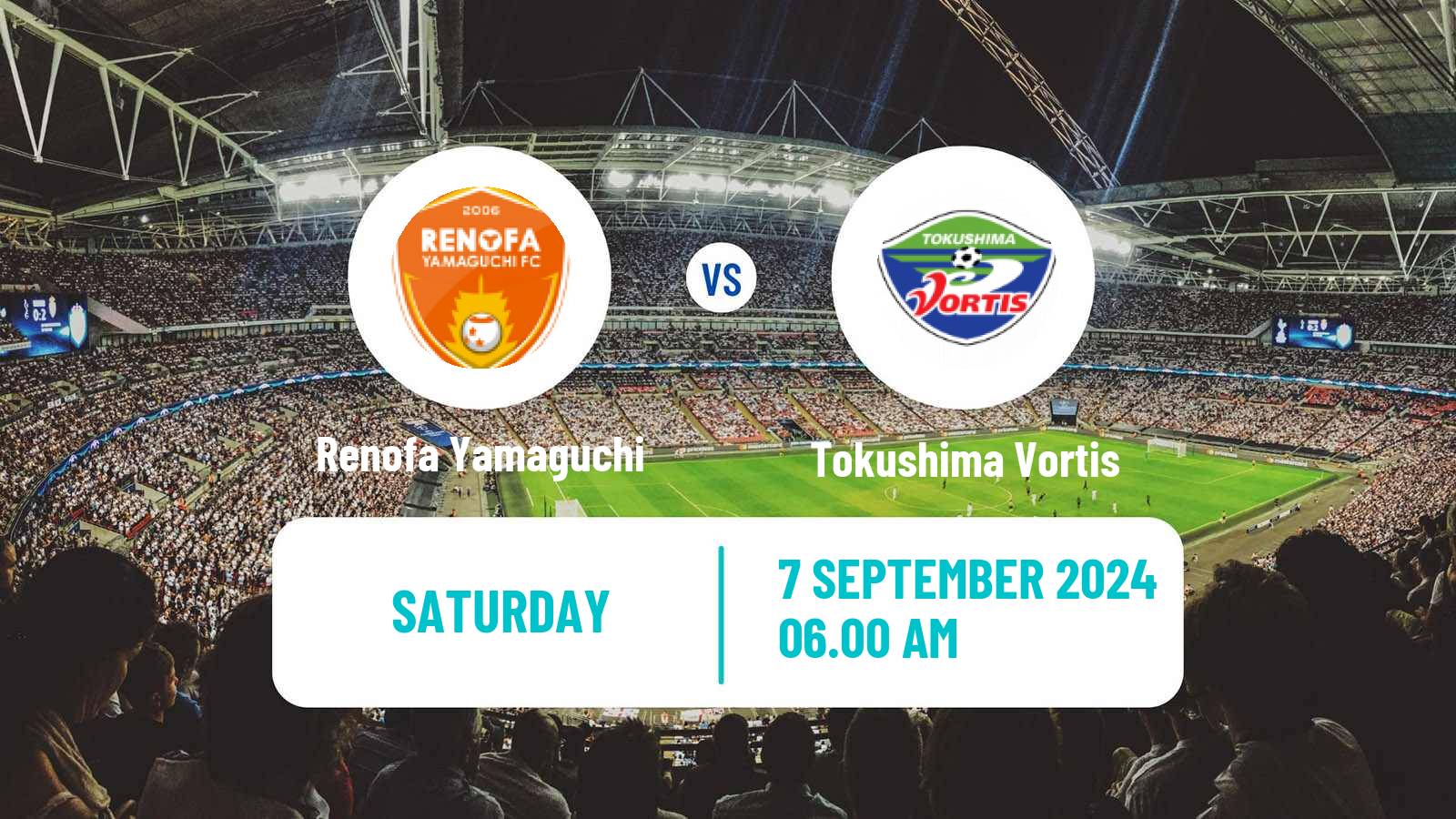 Soccer Japan J2 League Renofa Yamaguchi - Tokushima Vortis