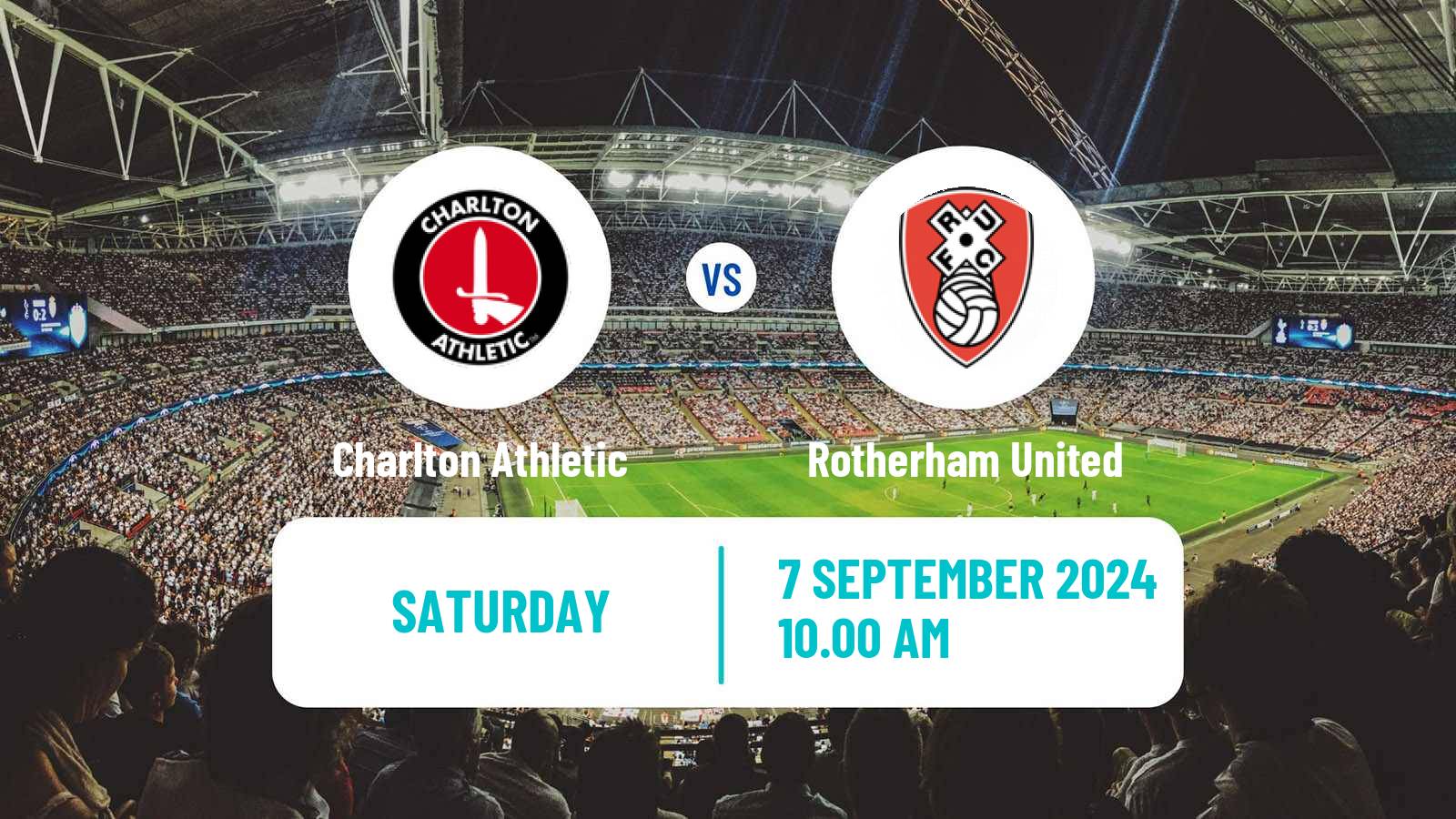 Soccer English League One Charlton Athletic - Rotherham United