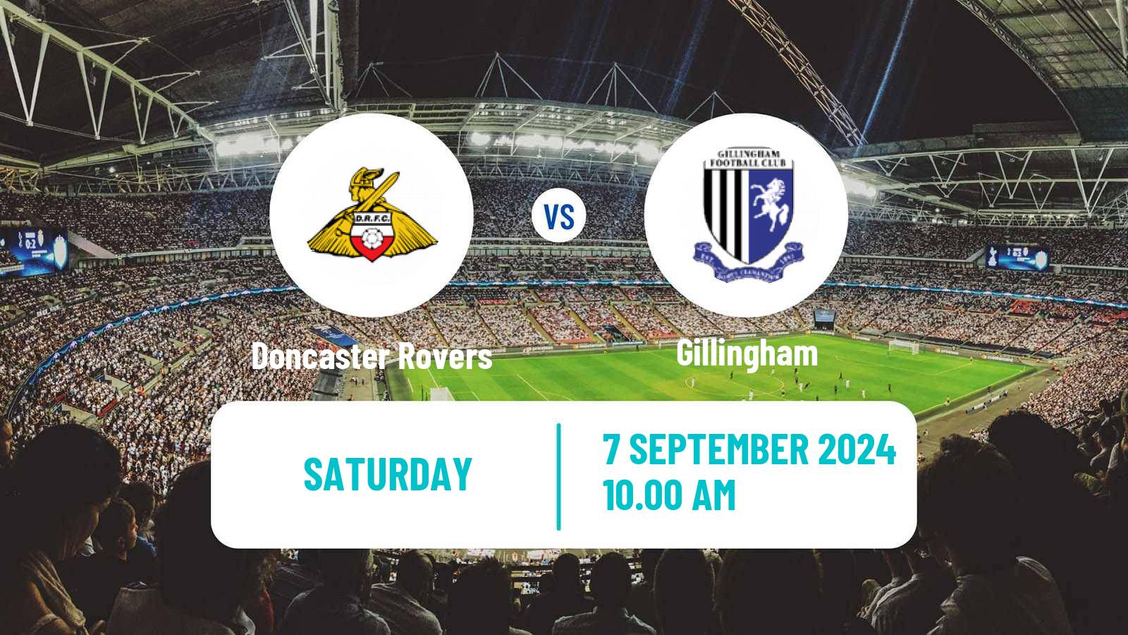 Soccer English League Two Doncaster Rovers - Gillingham