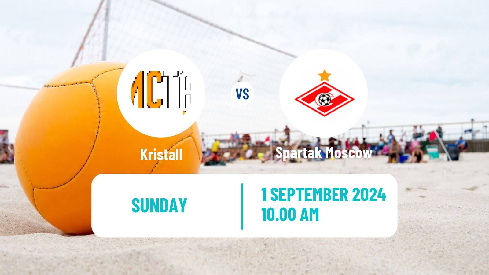 Beach soccer Superliga Kristall - Spartak Moscow