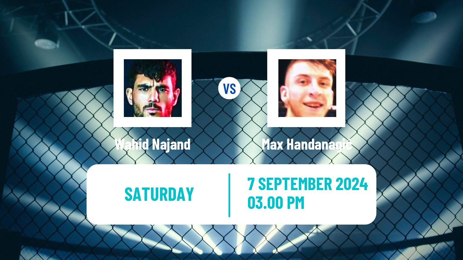 MMA Welterweight Oktagon Men Wahid Najand - Max Handanagić