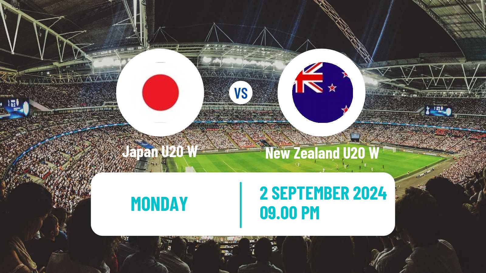 Soccer World Cup U20 Women Japan U20 W - New Zealand U20 W