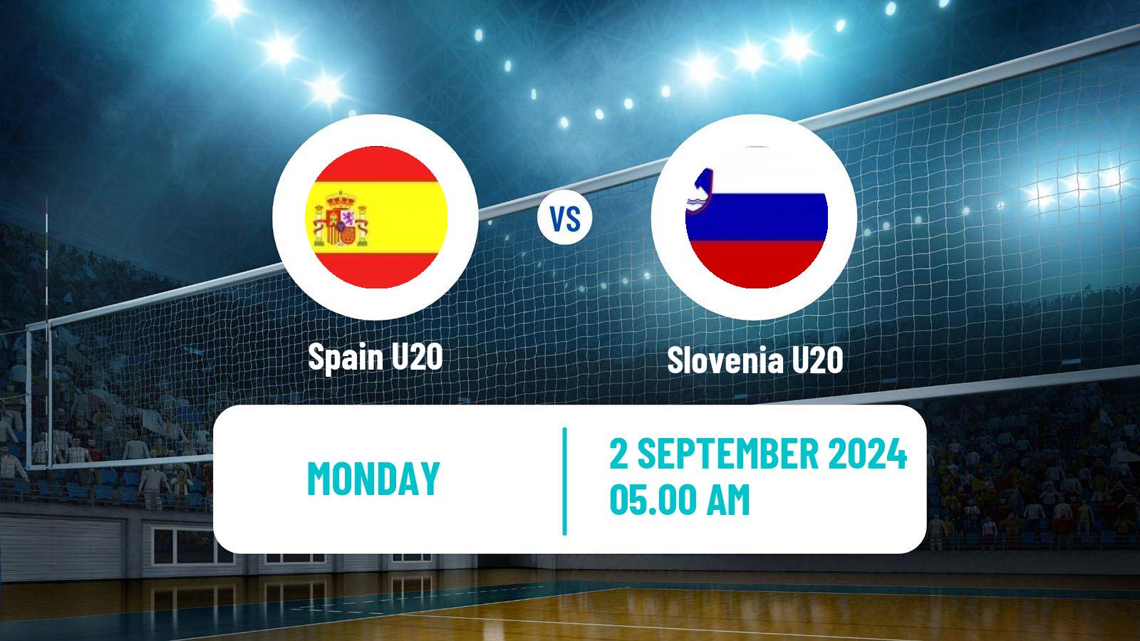 Volleyball European Championship U20 Volleyball Spain U20 - Slovenia U20