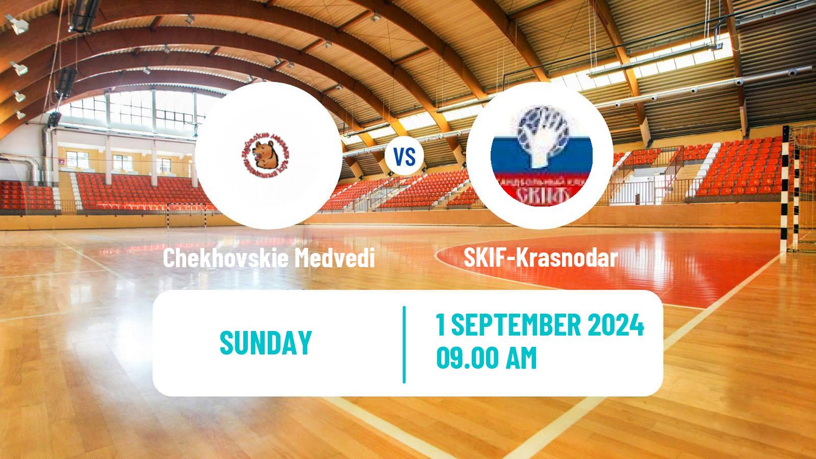 Handball Russian Superleague Handball Chekhovskie Medvedi - SKIF-Krasnodar