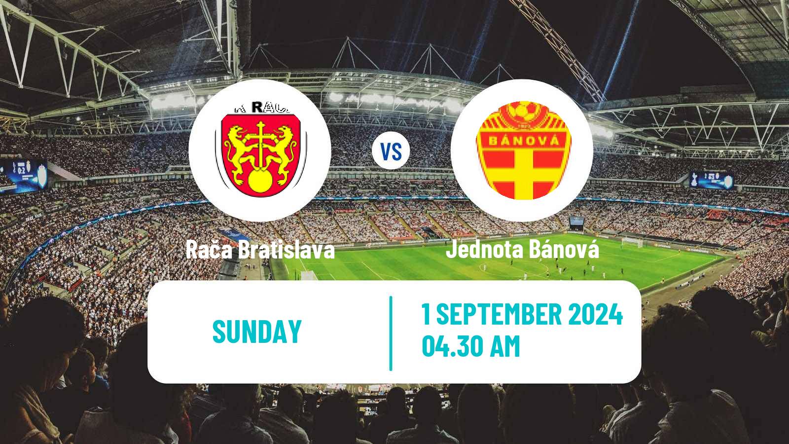 Soccer Slovak 3 Liga West Rača Bratislava - Jednota Bánová