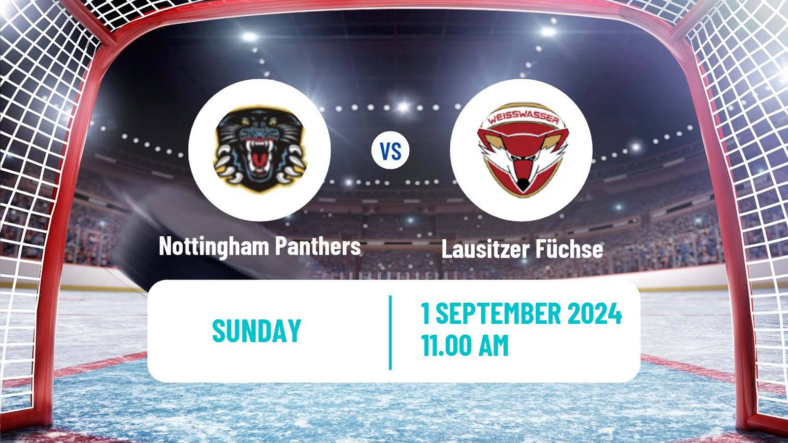 Hockey Club Friendly Ice Hockey Nottingham Panthers - Lausitzer Füchse