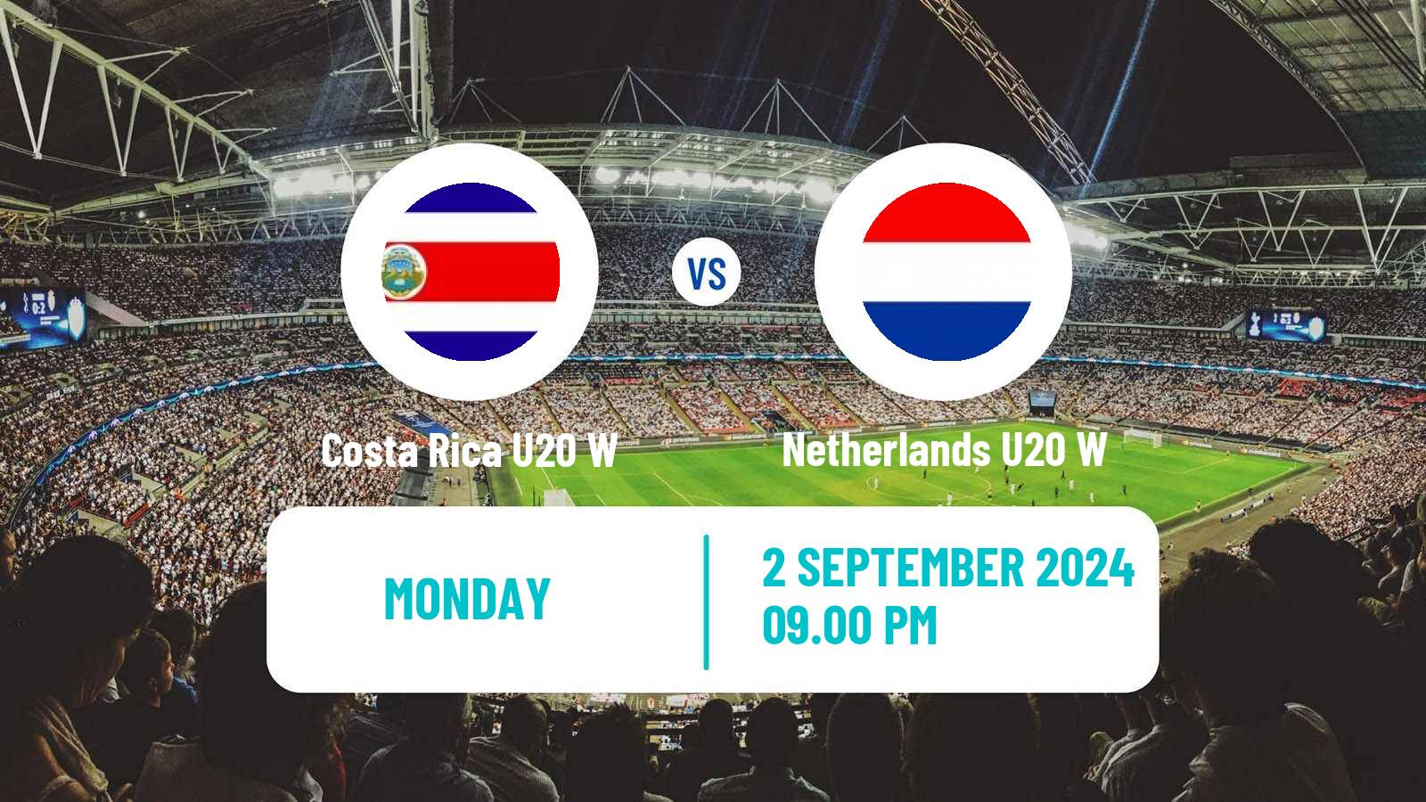 Soccer World Cup U20 Women Costa Rica U20 W - Netherlands U20 W