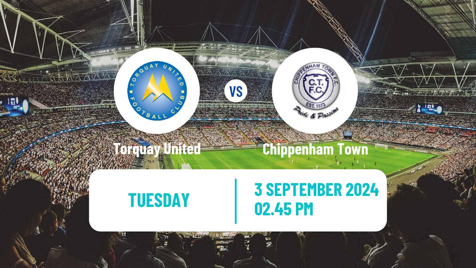 Soccer English National League South Torquay United - Chippenham Town