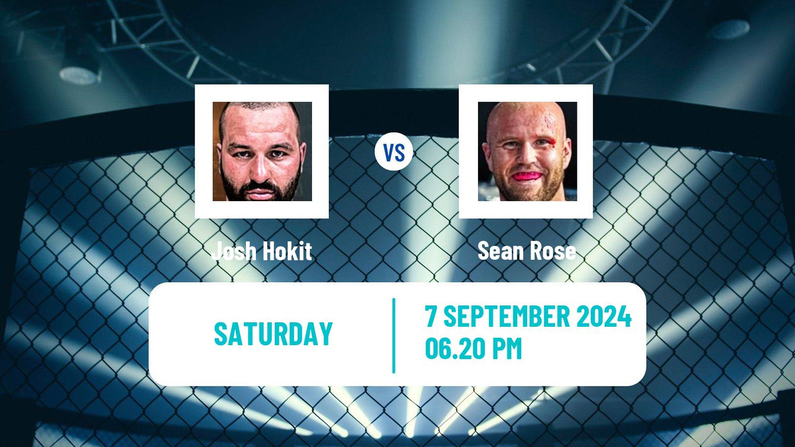 MMA Heavyweight Bellator Men Josh Hokit - Sean Rose