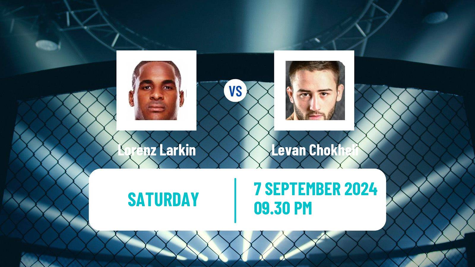 MMA Welterweight Bellator Men Lorenz Larkin - Levan Chokheli