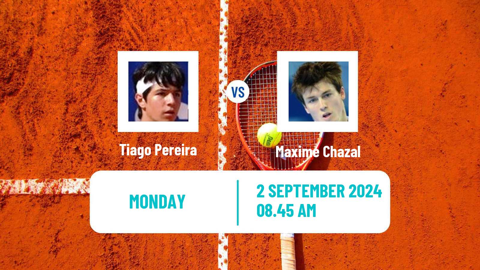 Tennis Seville Challenger Men Tiago Pereira - Maxime Chazal