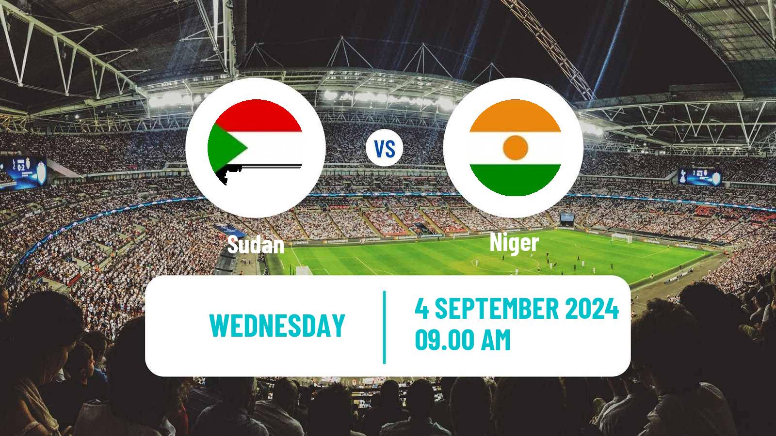 Soccer Africa Cup of Nations Sudan - Niger