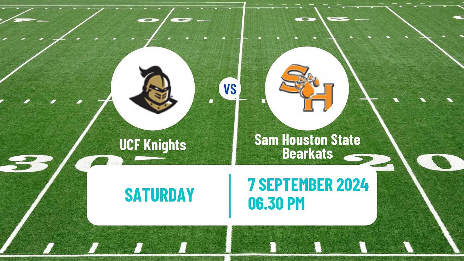 American football NCAA College Football UCF Knights - Sam Houston State Bearkats