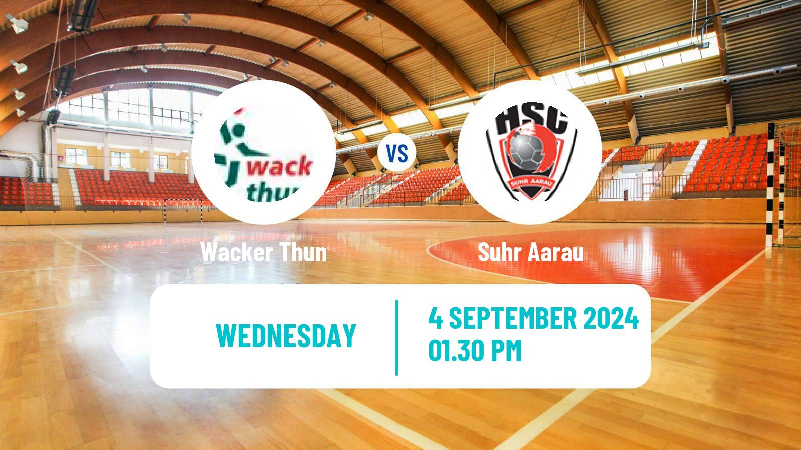 Handball Swiss NLA Handball Wacker Thun - Suhr Aarau