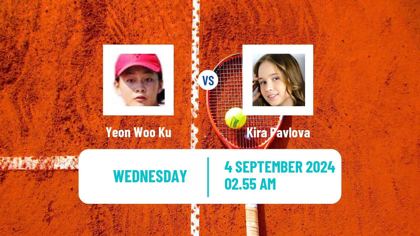 Tennis ITF W100 Incheon Women Yeon Woo Ku - Kira Pavlova