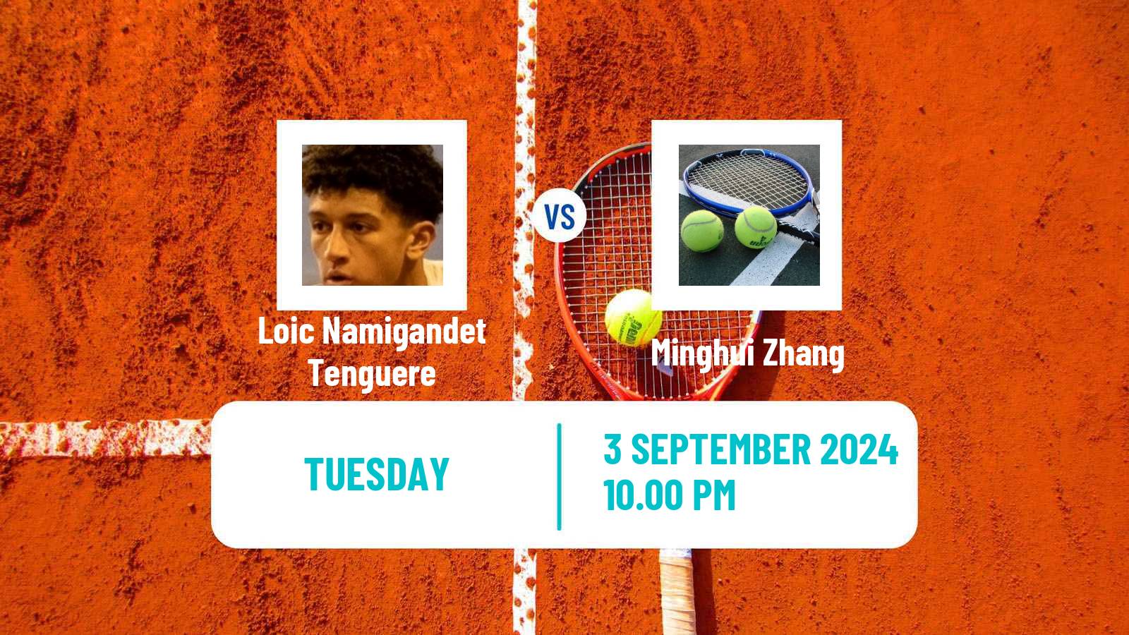 Tennis ITF M25 Nakhon Si Thammarat 2 Men Loic Namigandet Tenguere - Minghui Zhang