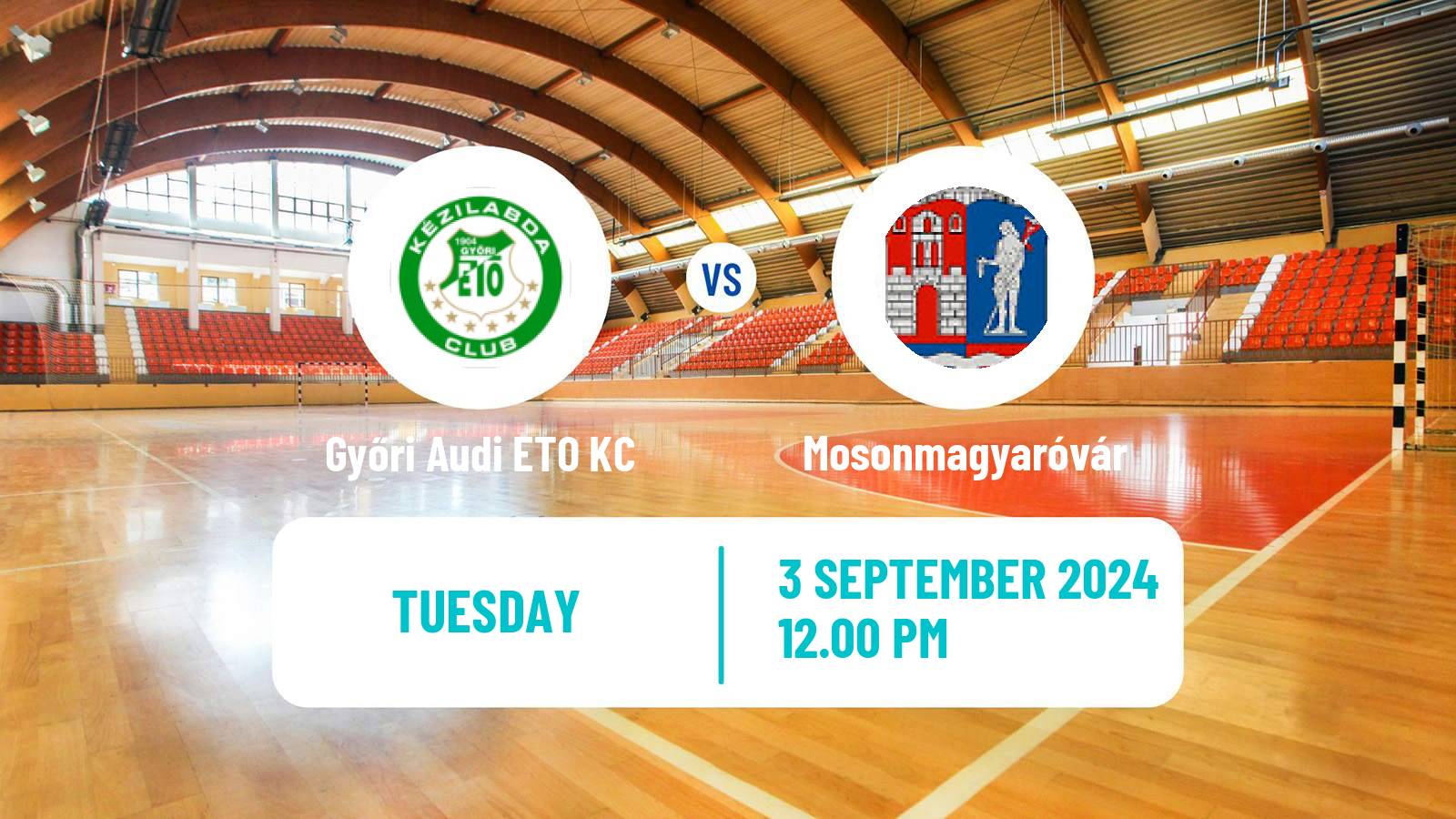 Handball Hungarian Division 1 Handball Women Győri Audi ETO KC - Mosonmagyaróvár