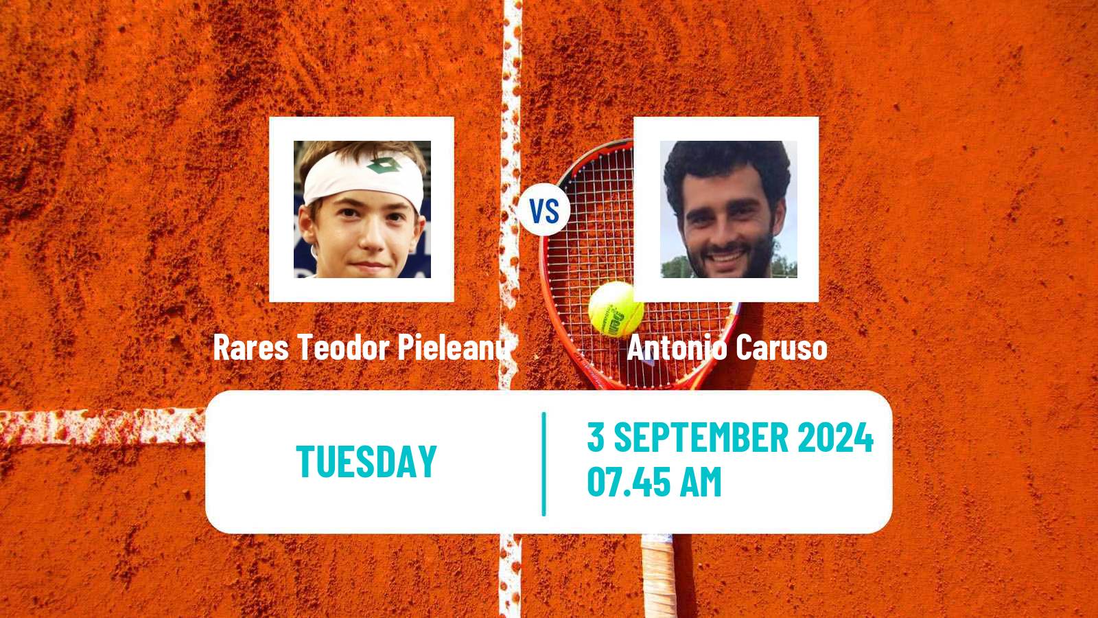 Tennis ITF M15 Constanta 2 Men Rares Teodor Pieleanu - Antonio Caruso