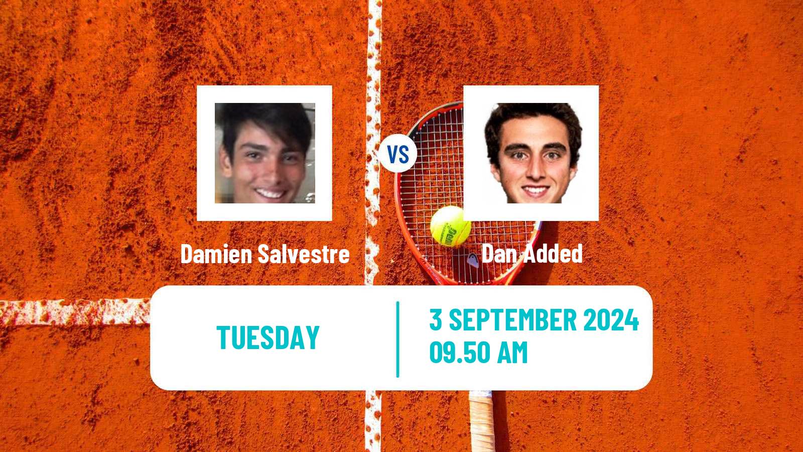 Tennis Cassis Challenger Men Damien Salvestre - Dan Added