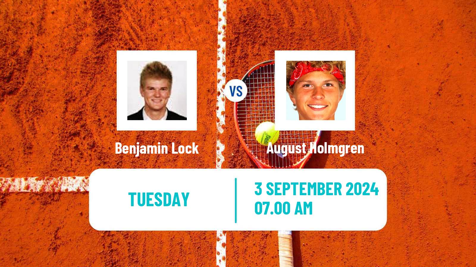 Tennis Istanbul Challenger Men Benjamin Lock - August Holmgren