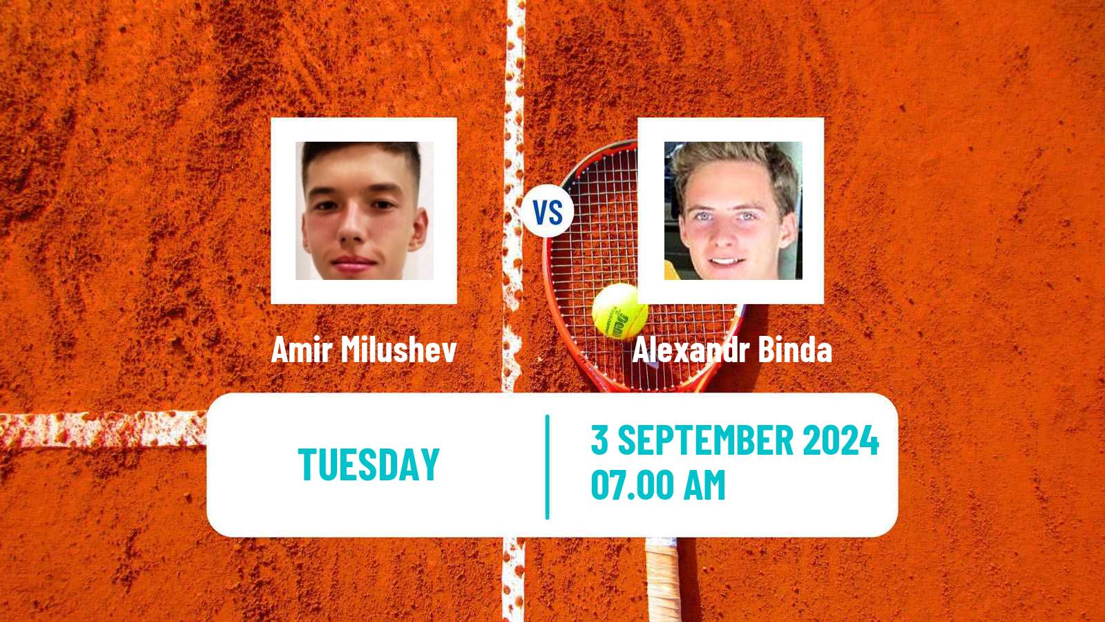 Tennis ITF M15 Tashkent 2 Men Amir Milushev - Alexandr Binda