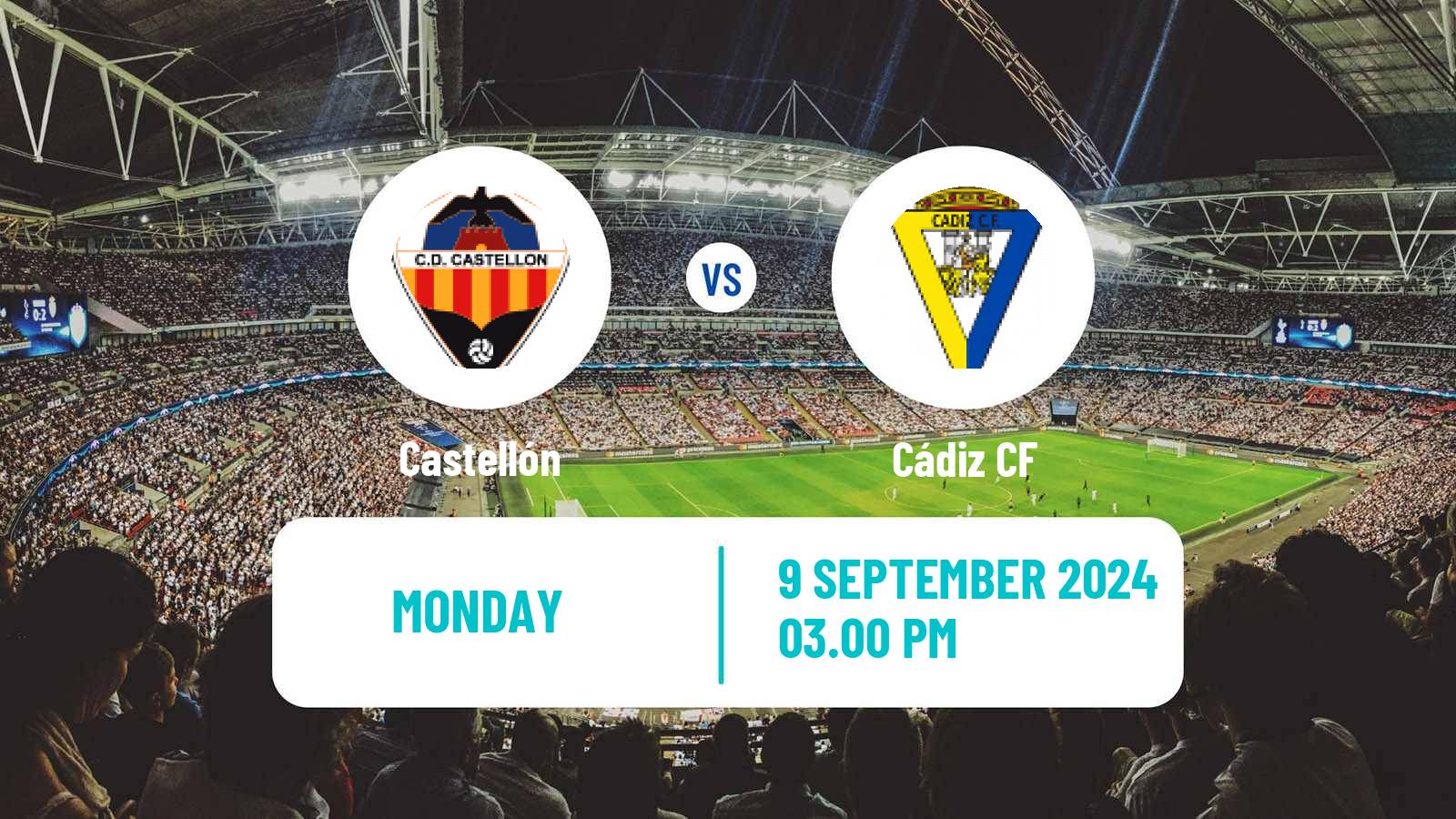 Soccer Spanish LaLiga2 Castellón - Cádiz