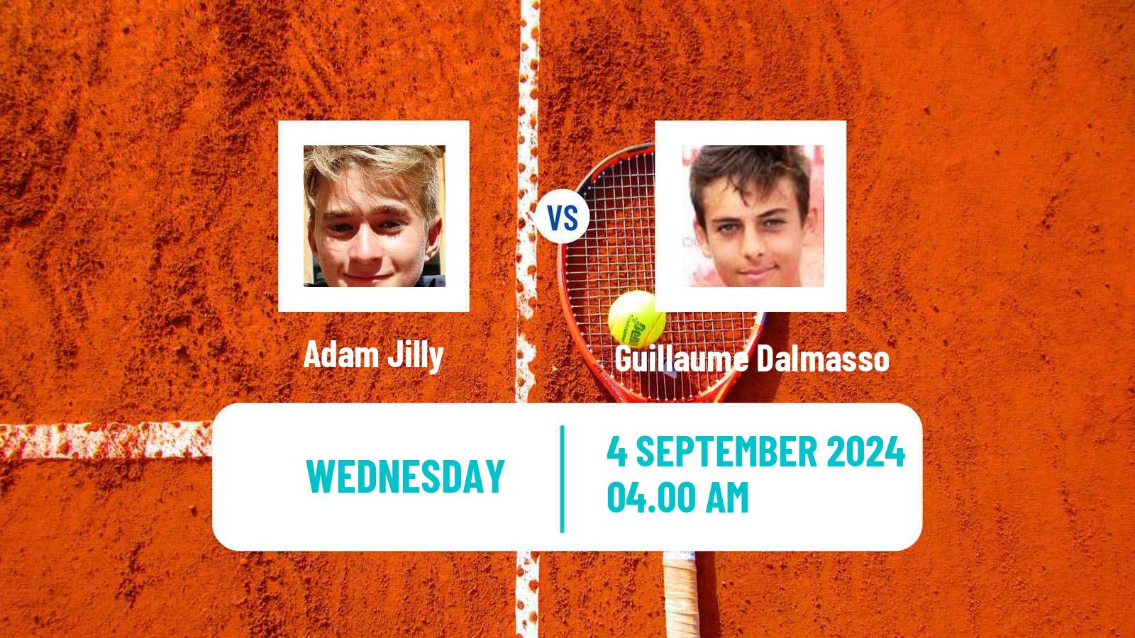 Tennis ITF M15 Budapest 2 Men Adam Jilly - Guillaume Dalmasso