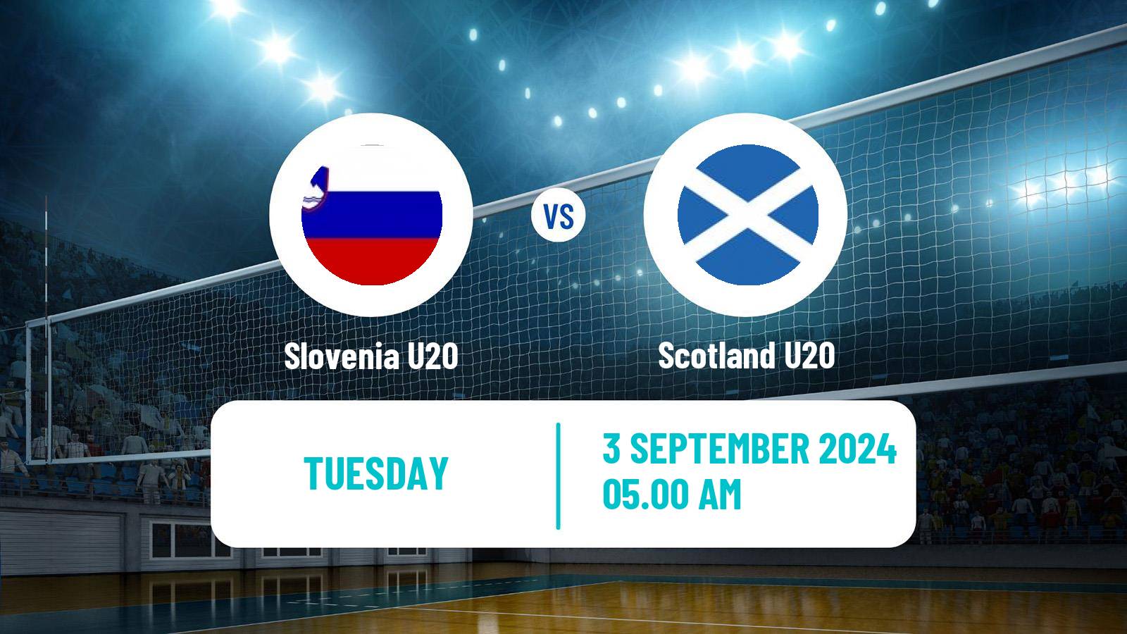 Volleyball European Championship U20 Volleyball Slovenia U20 - Scotland U20