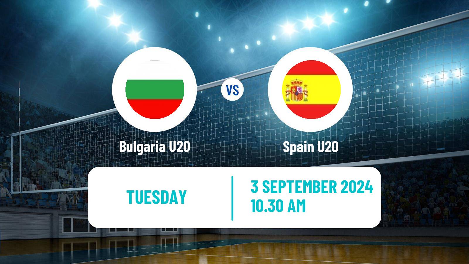 Volleyball European Championship U20 Volleyball Bulgaria U20 - Spain U20