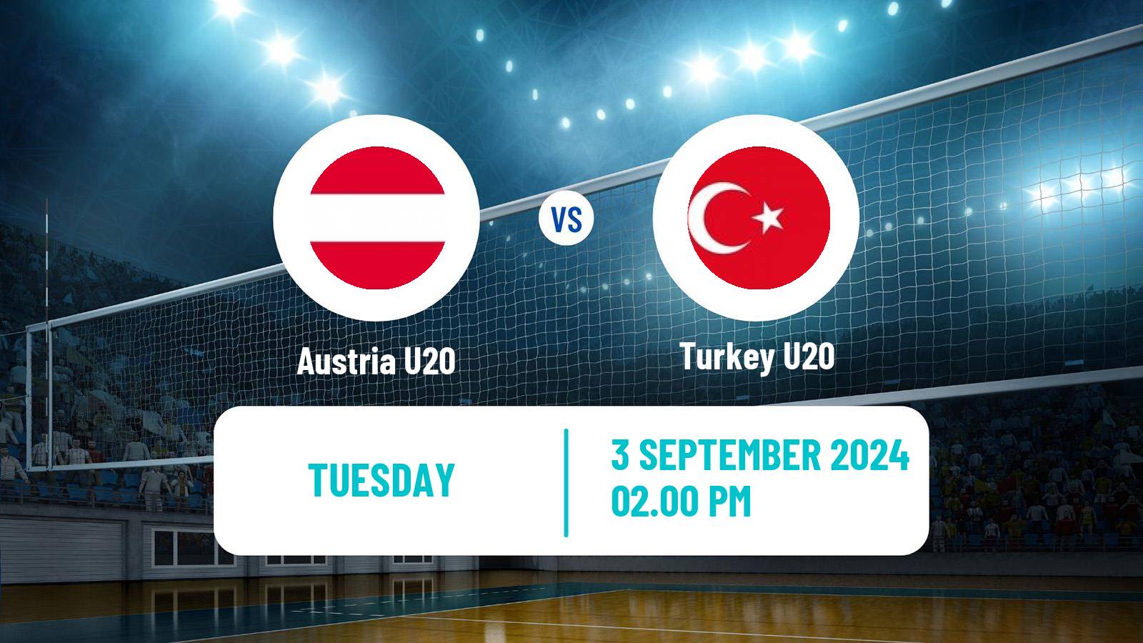 Volleyball European Championship U20 Volleyball Austria U20 - Turkey U20