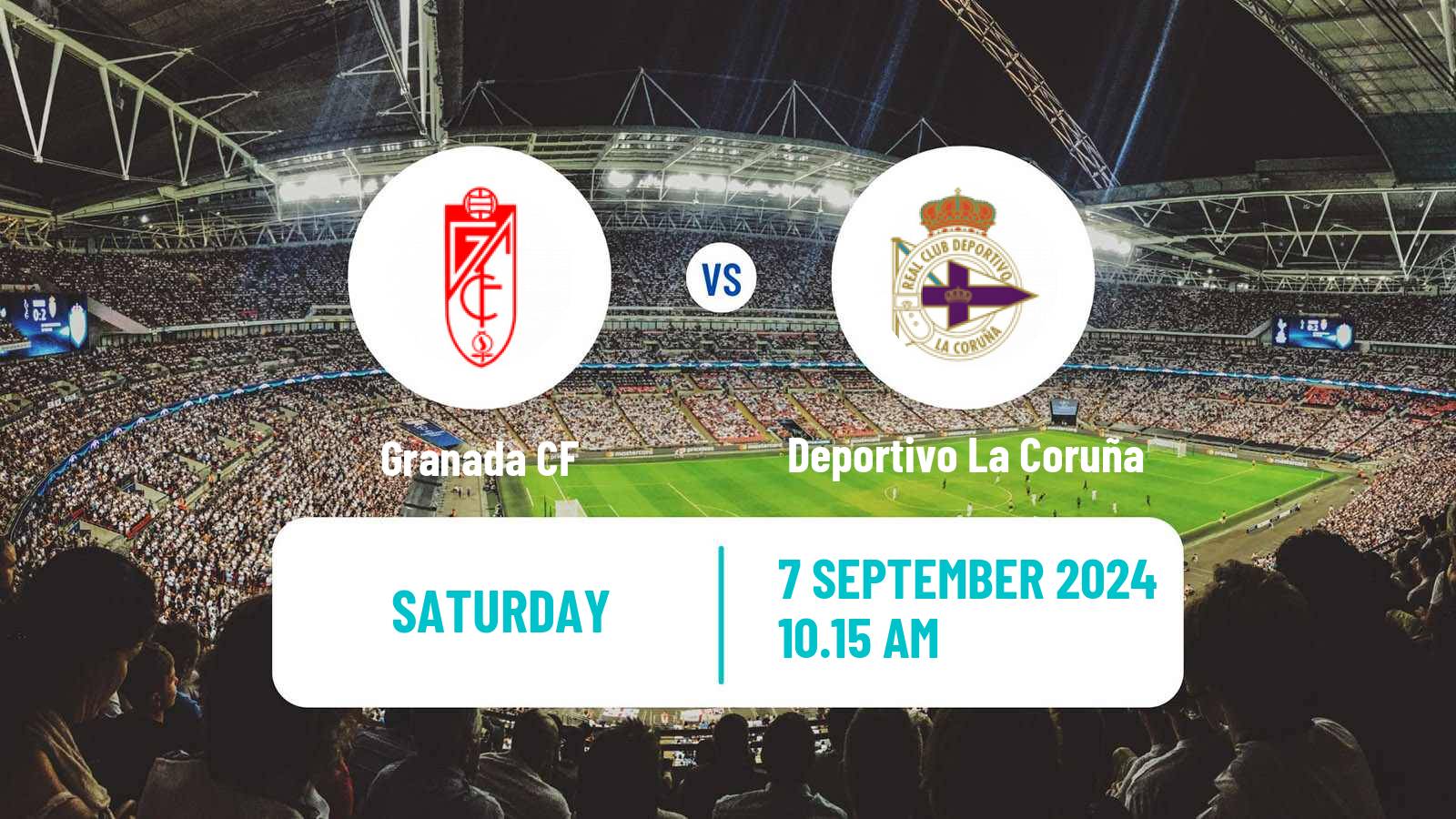 Soccer Spanish LaLiga2 Granada - Deportivo La Coruña