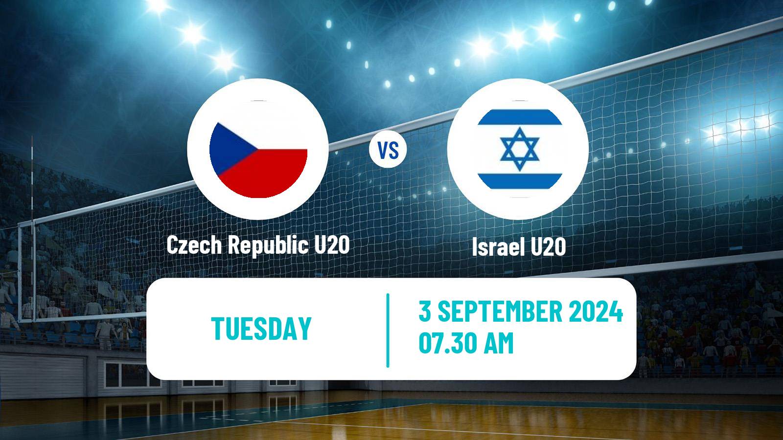 Volleyball European Championship U20 Volleyball Czech Republic U20 - Israel U20