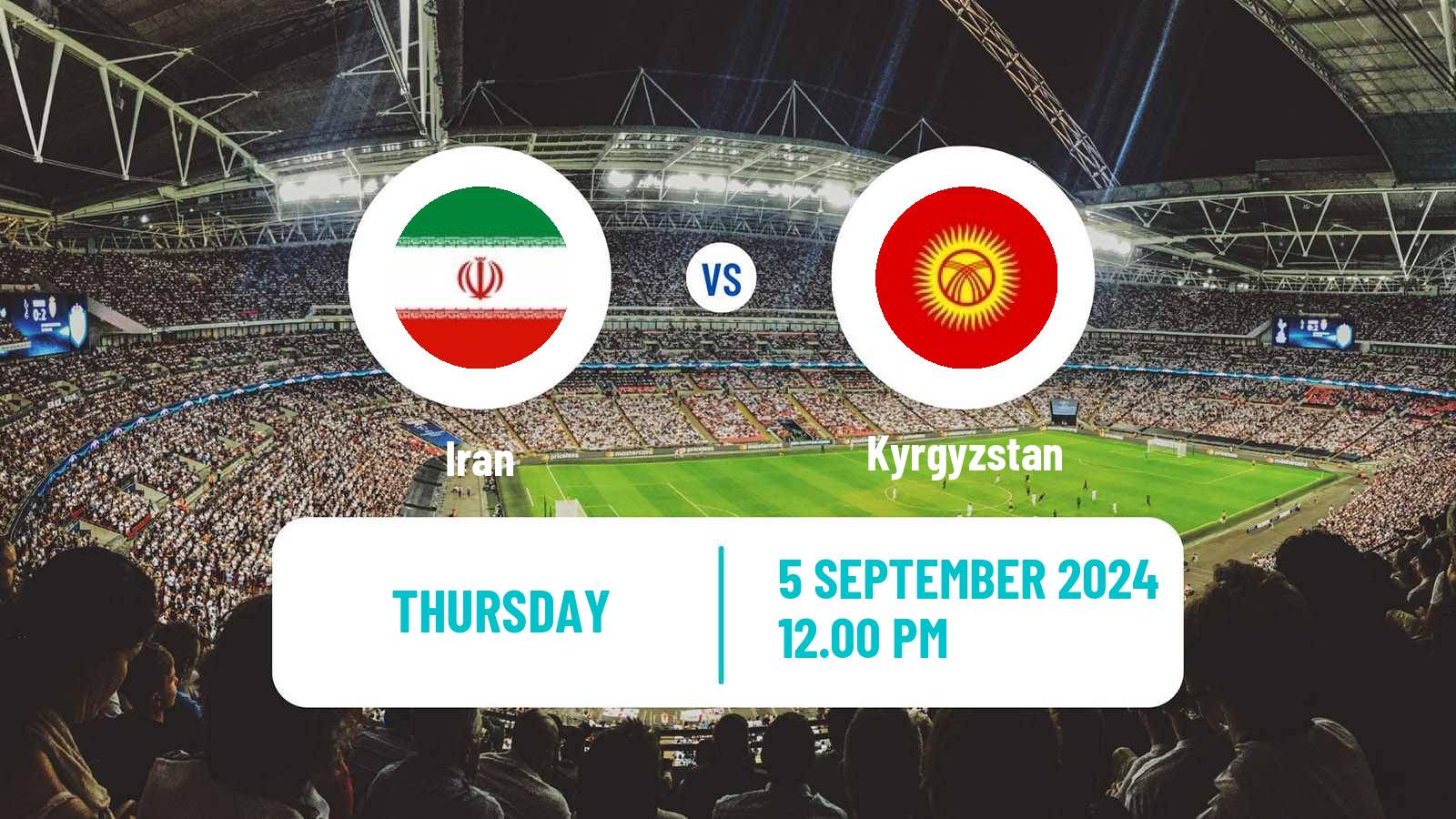 Soccer FIFA World Cup Iran - Kyrgyzstan