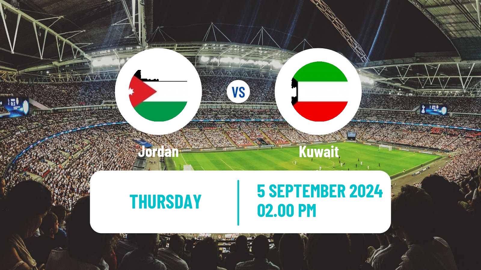 Soccer FIFA World Cup Jordan - Kuwait