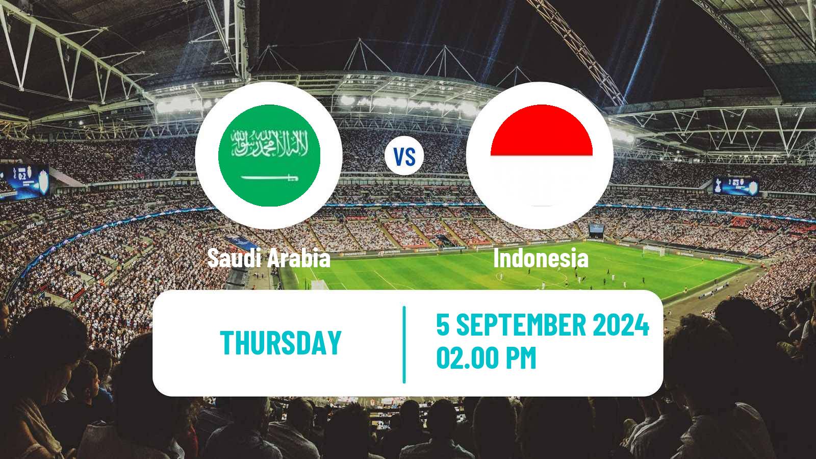 Soccer FIFA World Cup Saudi Arabia - Indonesia