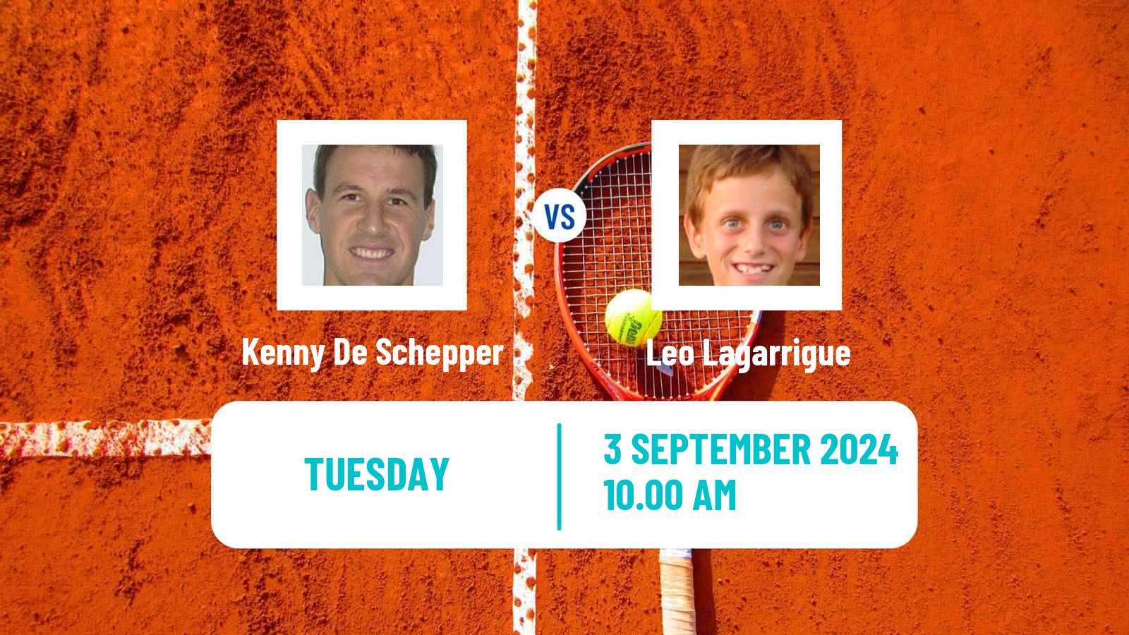 Tennis ITF M25 H Bagneres De Bigorre Men Kenny De Schepper - Leo Lagarrigue