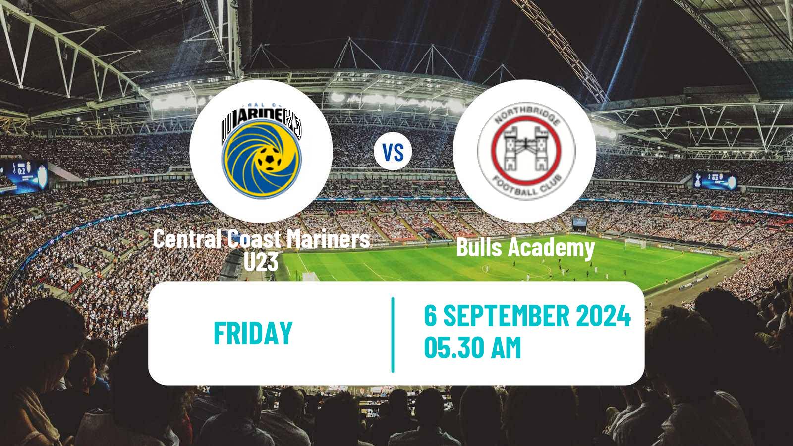 Soccer Australian NPL NSW Central Coast Mariners U23 - Bulls Academy