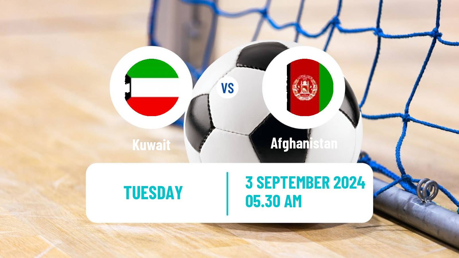 Futsal Friendly International Futsal Kuwait - Afghanistan