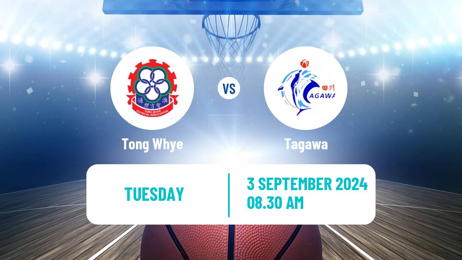 Basketball Singapore NBL Tong Whye - Tagawa