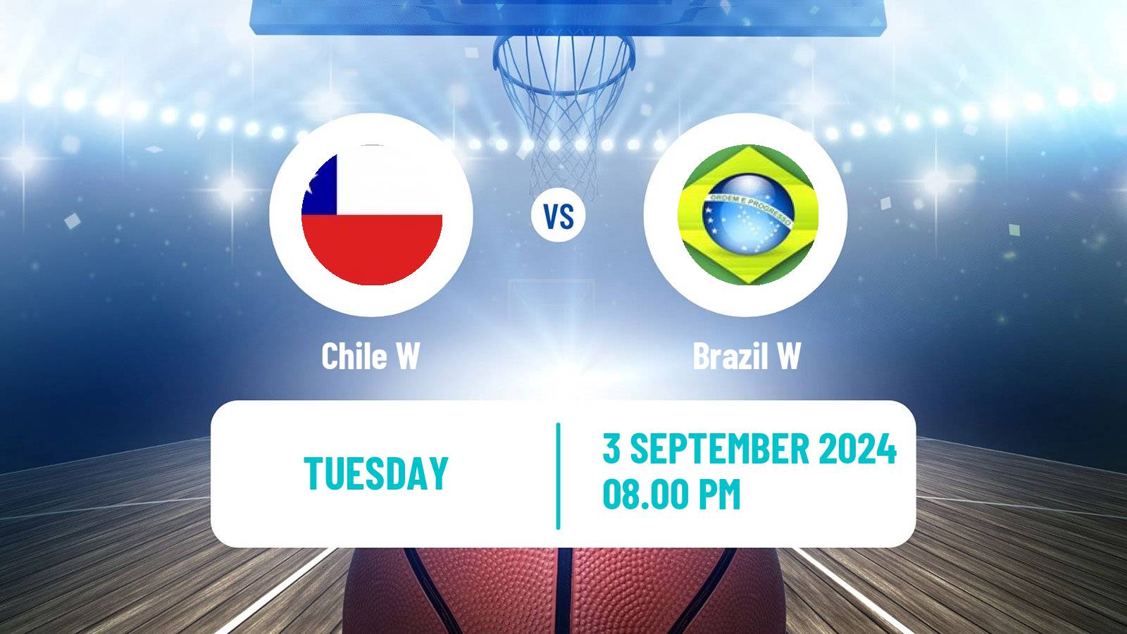 Basketball South American Championship Basketball Women Chile W - Brazil W