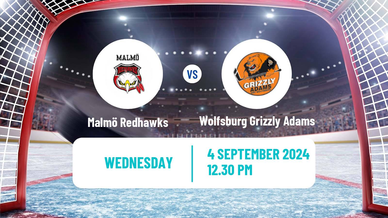 Hockey Club Friendly Ice Hockey Malmö Redhawks - Wolfsburg Grizzly Adams