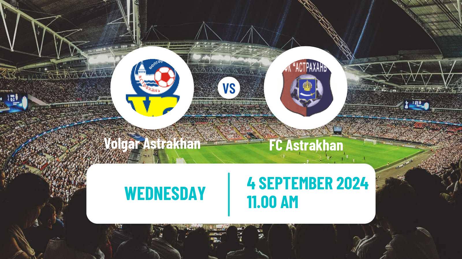 Soccer Russian Cup Volgar Astrakhan - Astrakhan