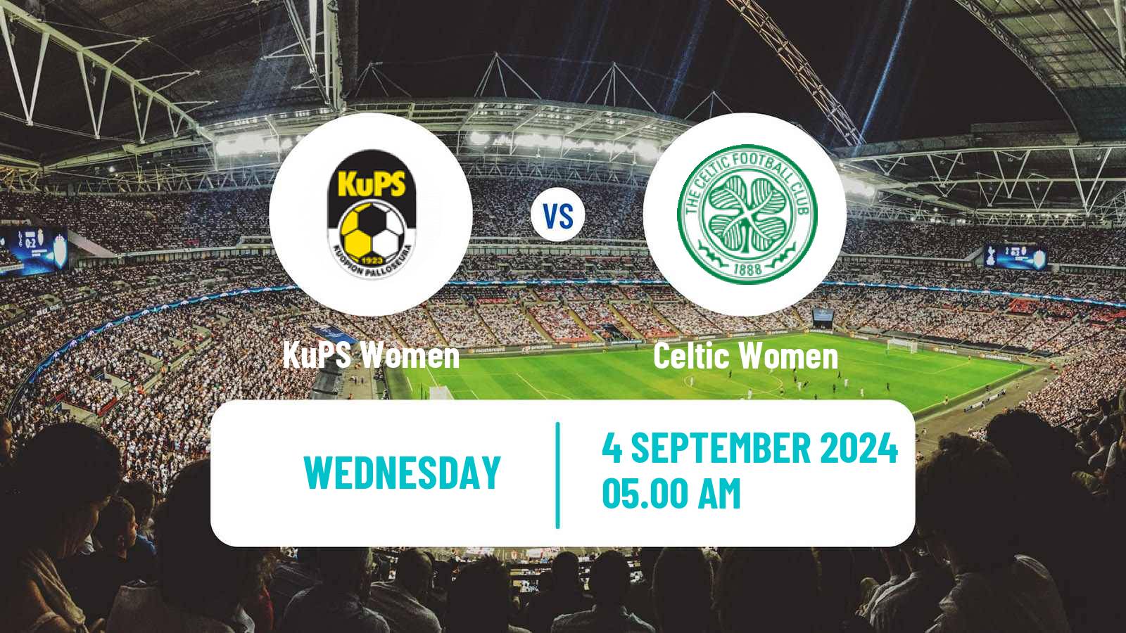 Soccer UEFA Champions League Women KuPS - Celtic