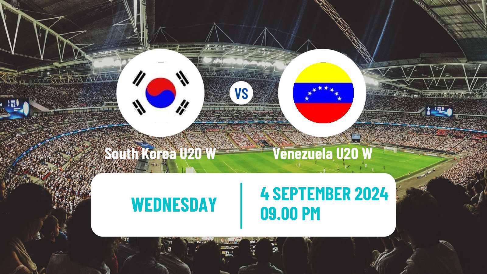 Soccer World Cup U20 Women South Korea U20 W - Venezuela U20 W