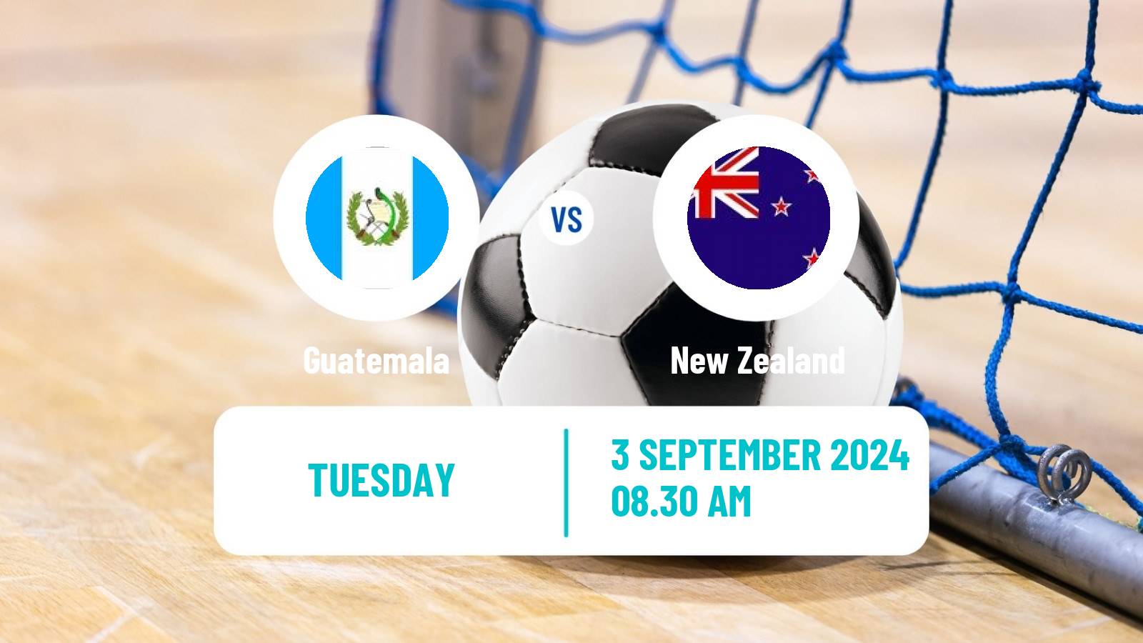 Futsal Continental Championship Futsal Guatemala - New Zealand