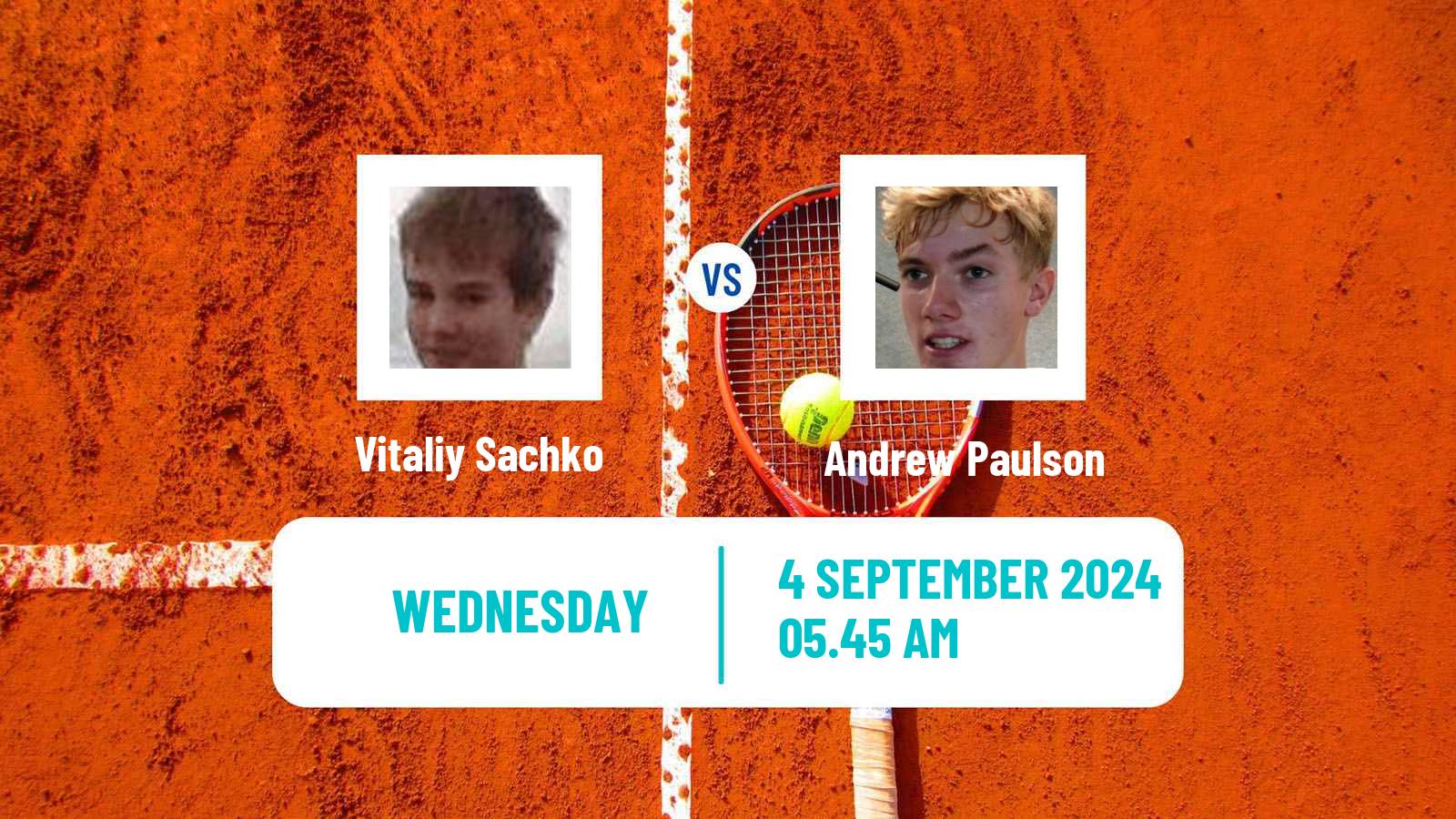 Tennis Tulln Challenger Men Vitaliy Sachko - Andrew Paulson