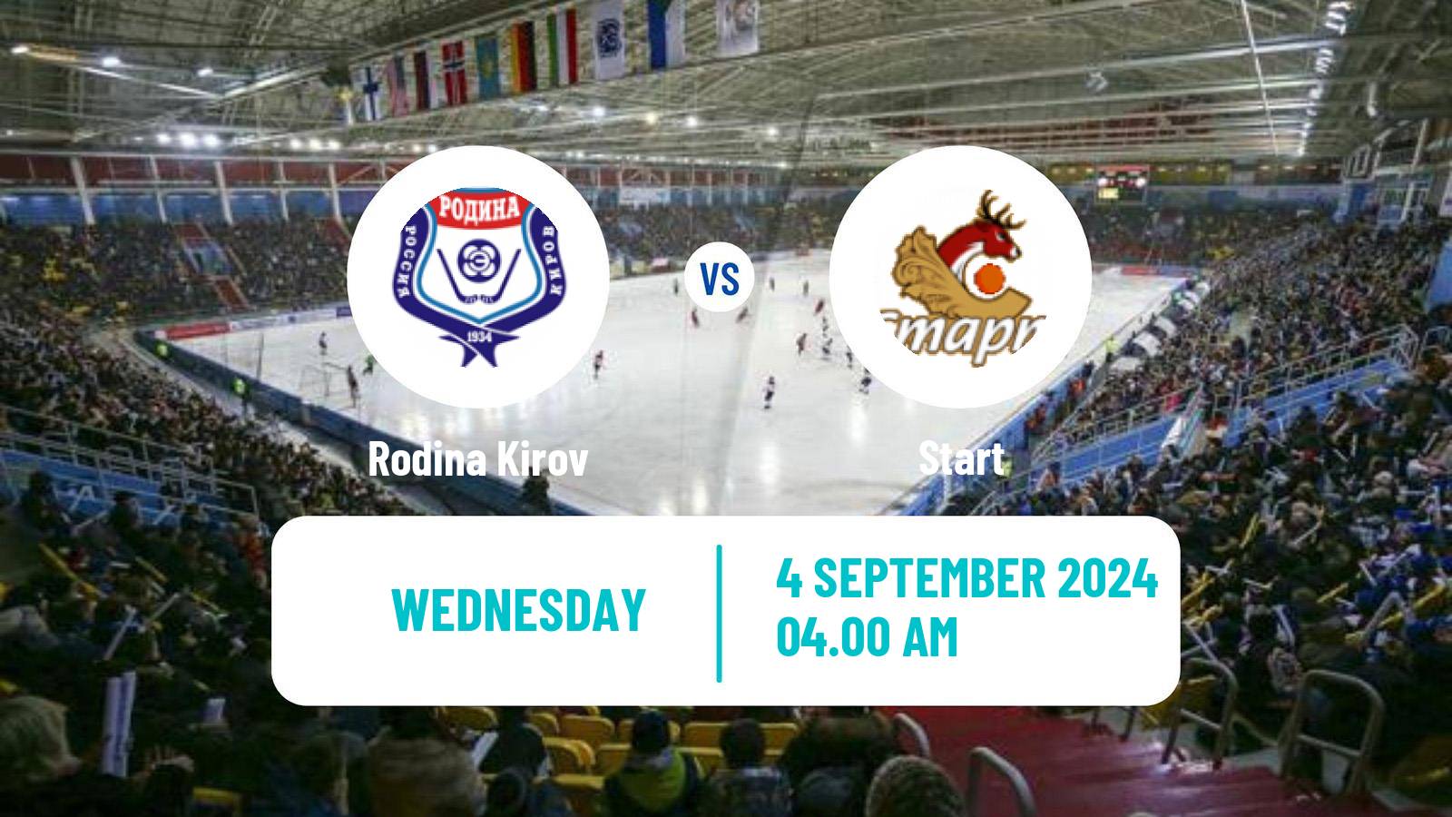 Bandy Russian Cup Bandy Rodina - Start