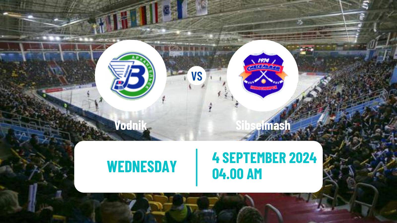 Bandy Russian Cup Bandy Vodnik - Sibselmash