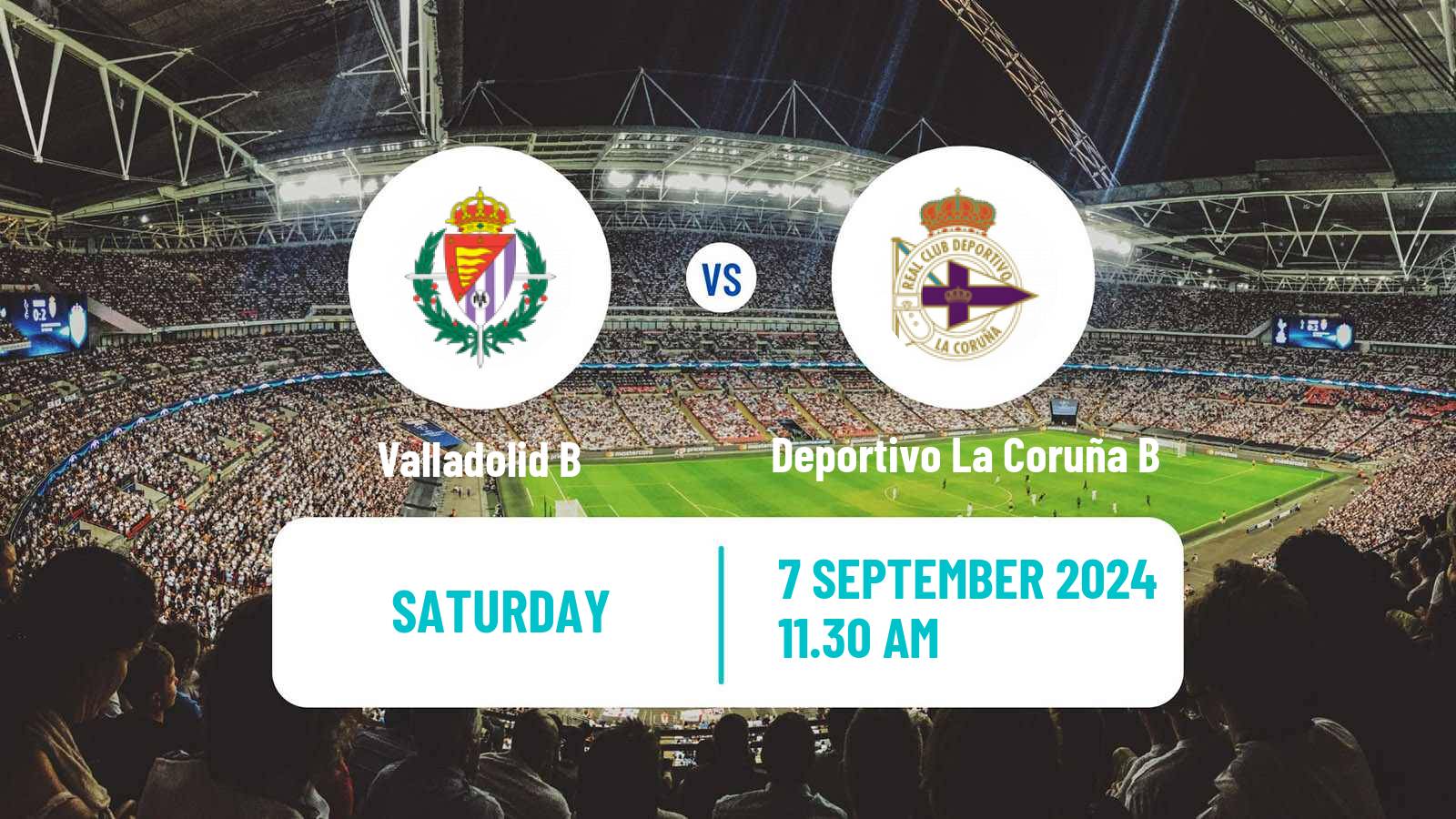 Soccer Spanish Segunda RFEF - Group 1 Valladolid B - Deportivo La Coruña B