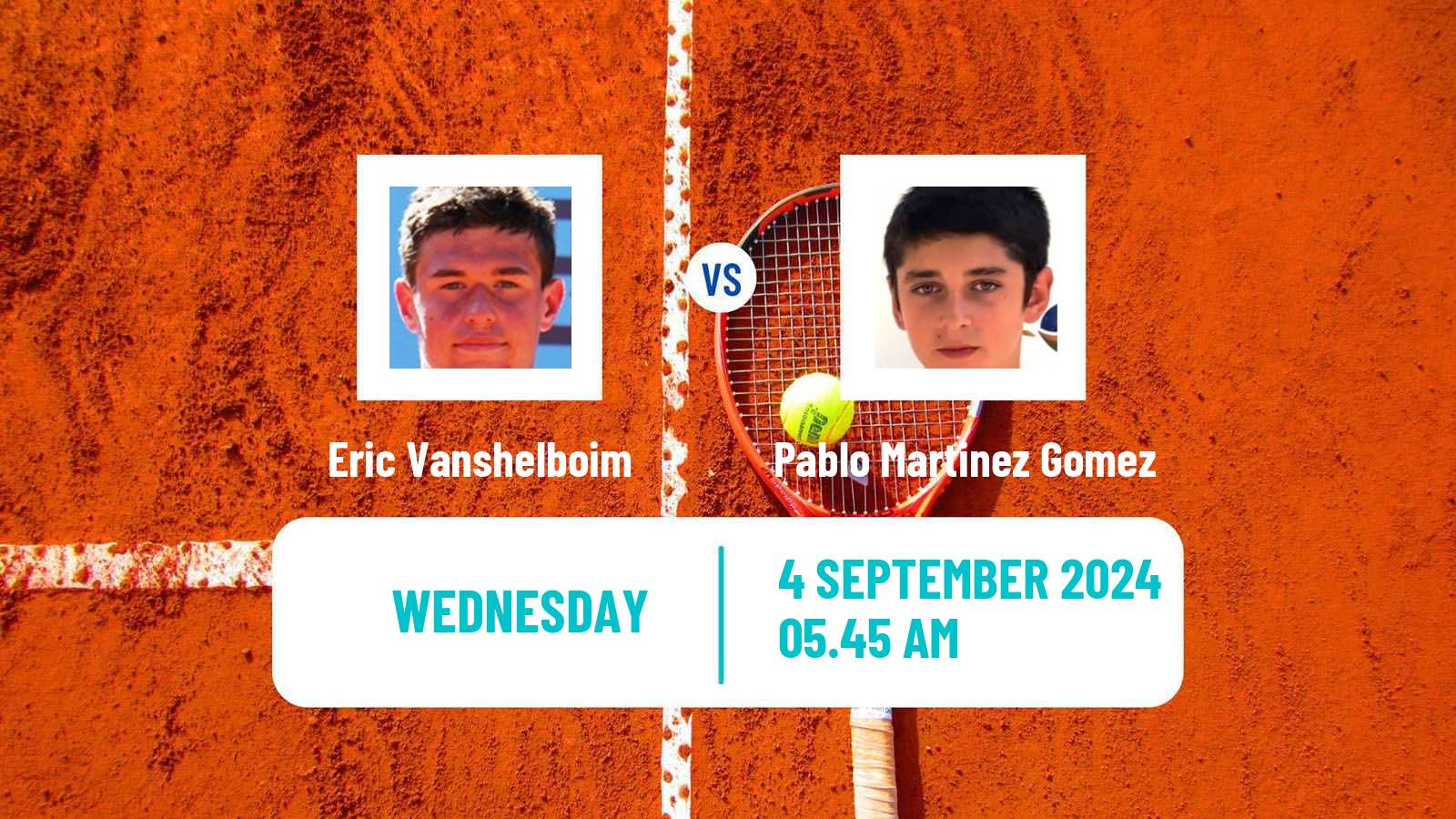 Tennis ITF M15 Madrid Men Eric Vanshelboim - Pablo Martinez Gomez